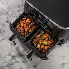 Friteuse Double Sans Huile À Air Numérique 7.6l ‎2470w Ninja Original AF300EU