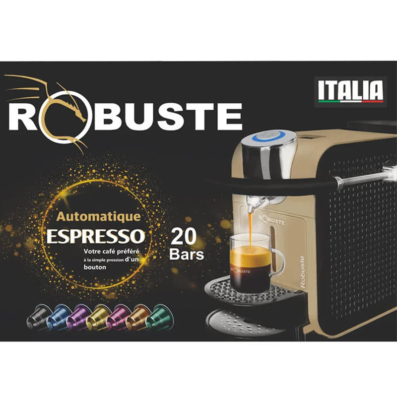 Machine A Capsule Nespresso 20 Bar 1450W 0.7L Robuste Italia