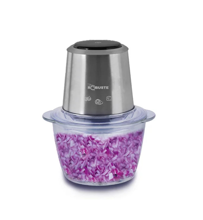 Hachoir Électrique En verre 400W – 04 lames Robuste MH400