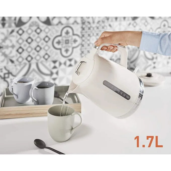 Bouilloire soleil blanc 1.7L 2400W Moulinex By320A10
