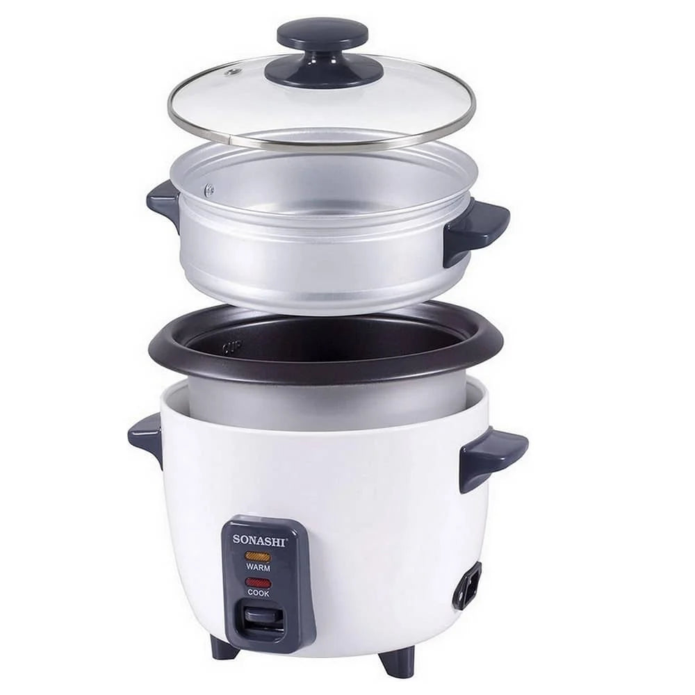 Cuiseur à riz Vapeur 1000W 2.8L Sonashi SCR-328