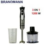 Bras Mixeur inox 3 en 1 – 1200W Brandmann