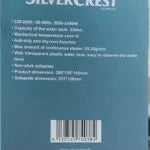 Fer a Repasser a Vapeur SilverCrest Steam IRON 2400W SilverCrest EC3009-GS