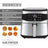 AirFryer inox 8L 1800W 200° Heinrich´s Germany HFR 8205