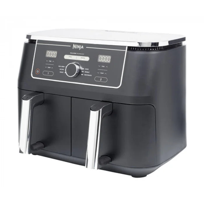 Friteuse Sans Huile Double Tiroir 9.5L Avec 6 Modes De Cuisson Ninja Original AF400EU