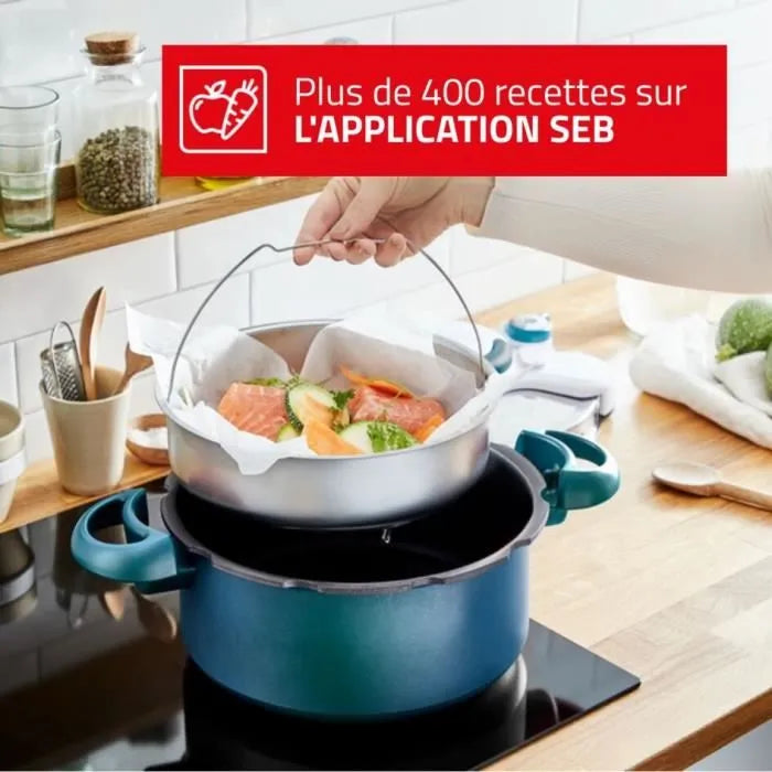 Cocotte Clipso Minute DUO 5L Seb P4705100