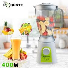 Blender Mixeur Electrique, Multifonction 400W Blanc Robuste BH400