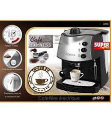 Machine à café a Bras inox 15 bar 800W 1.8L Café Poudre Robuste C850