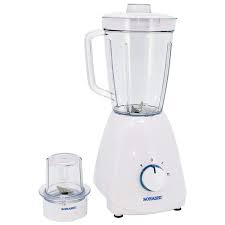 Blender Électrique 2en1 400W Avec 4 Vitesses Blanc SONASHI SB-161