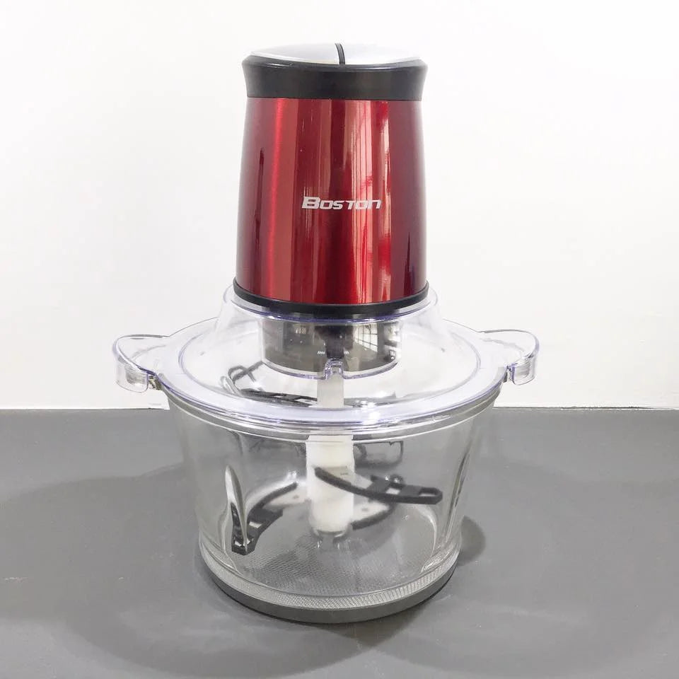 Mini Hachoir 4 Lames – 400W – Aubergine Boston BH-704G