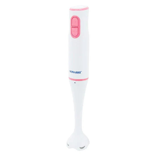 Bras Mixeur 200 W- SONACHI Shb-181- Blanc/Rose