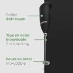 Mousseur à Lait inox Bomann MS 344 CB