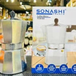 Mini Cafetière Espresso Capacité De 6 Tasses SONASHI SCM-006