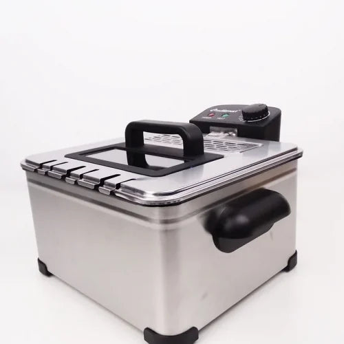 Friteuse inox électrique 4.5 L 2000W avec 3 Panier Multismart MS-FR1204